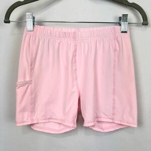 Lilly Pulitzer x Meryl Luxletic Shorts Women’s Sz XXS Pink Pull On Athletic NEW